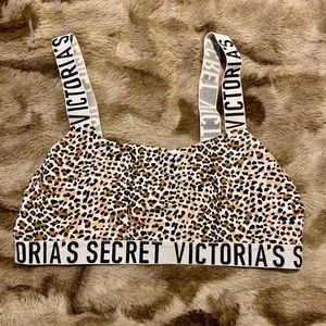 Leopard Print VSA Sports Bra